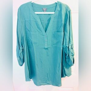 Green Women's Top